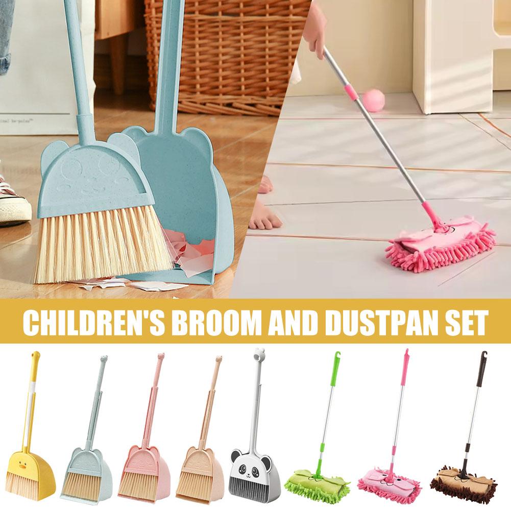 Set Sapu dan Pengki Mini Anak- - Kids Outdoor Kitchen Accessories ulasan dan harga