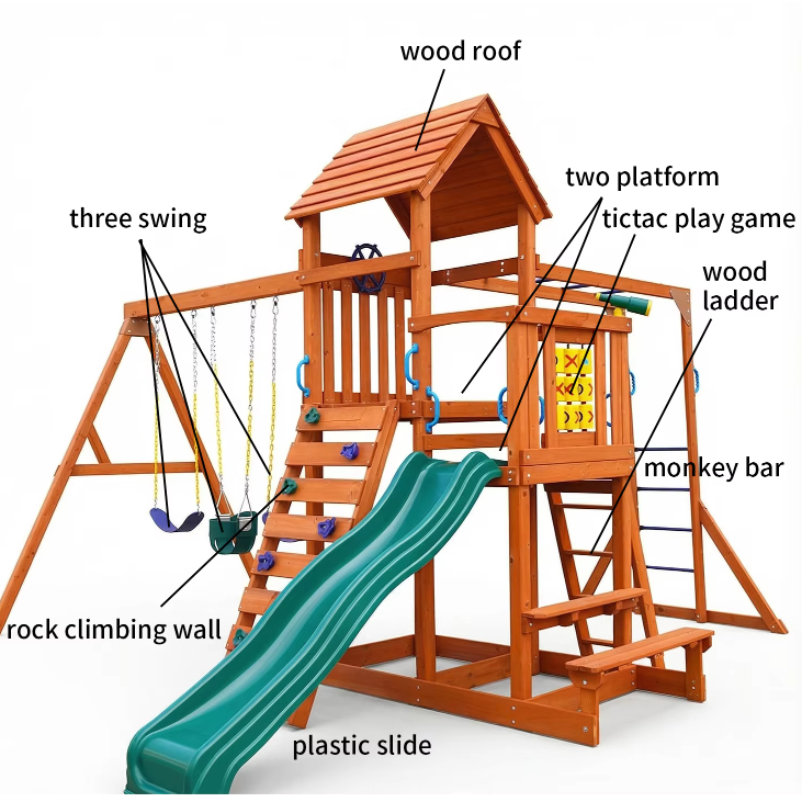 Perlengkapan Bermain, Rangka P - Kids Outdoor Climbing Frame ulasan dan harga
