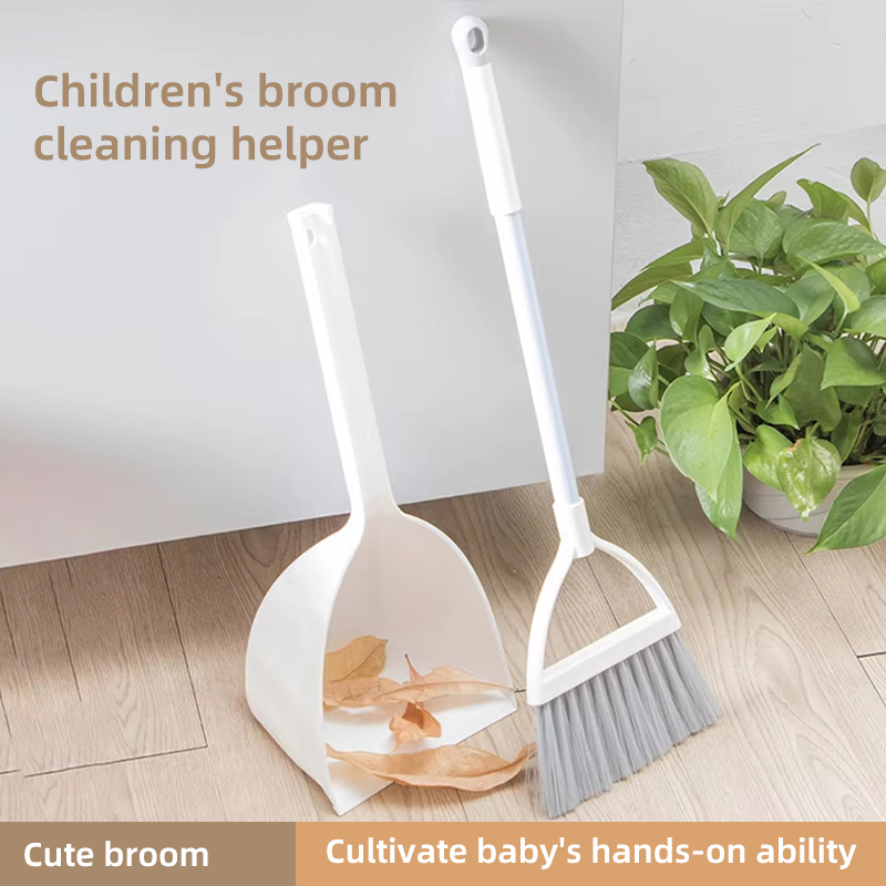 Set Sapu dan Pengki untuk Ruma - Kids Outdoor Broom ulasan dan harga
