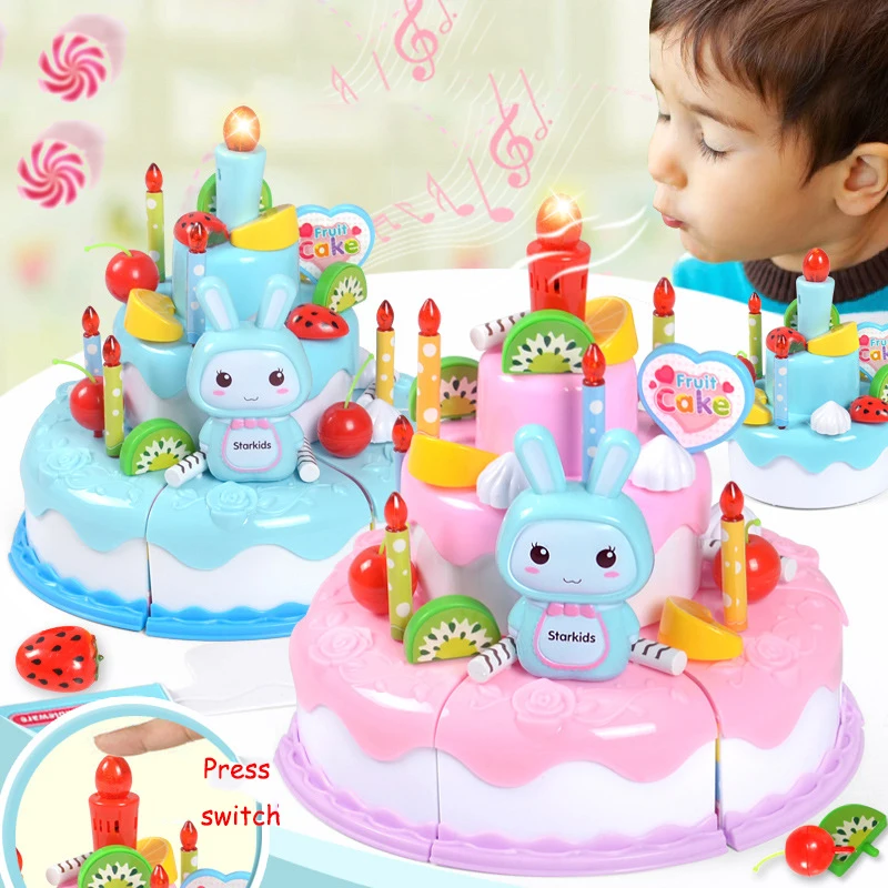 Mainan simulasi kue ulang tahu - Kids Outdoor Kitchen Accessories ulasan dan harga