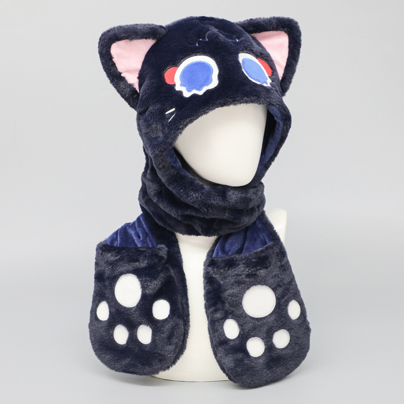 Topi Boneka Kucing Hitam Gensh - Q Kids Outdoor ulasan dan harga