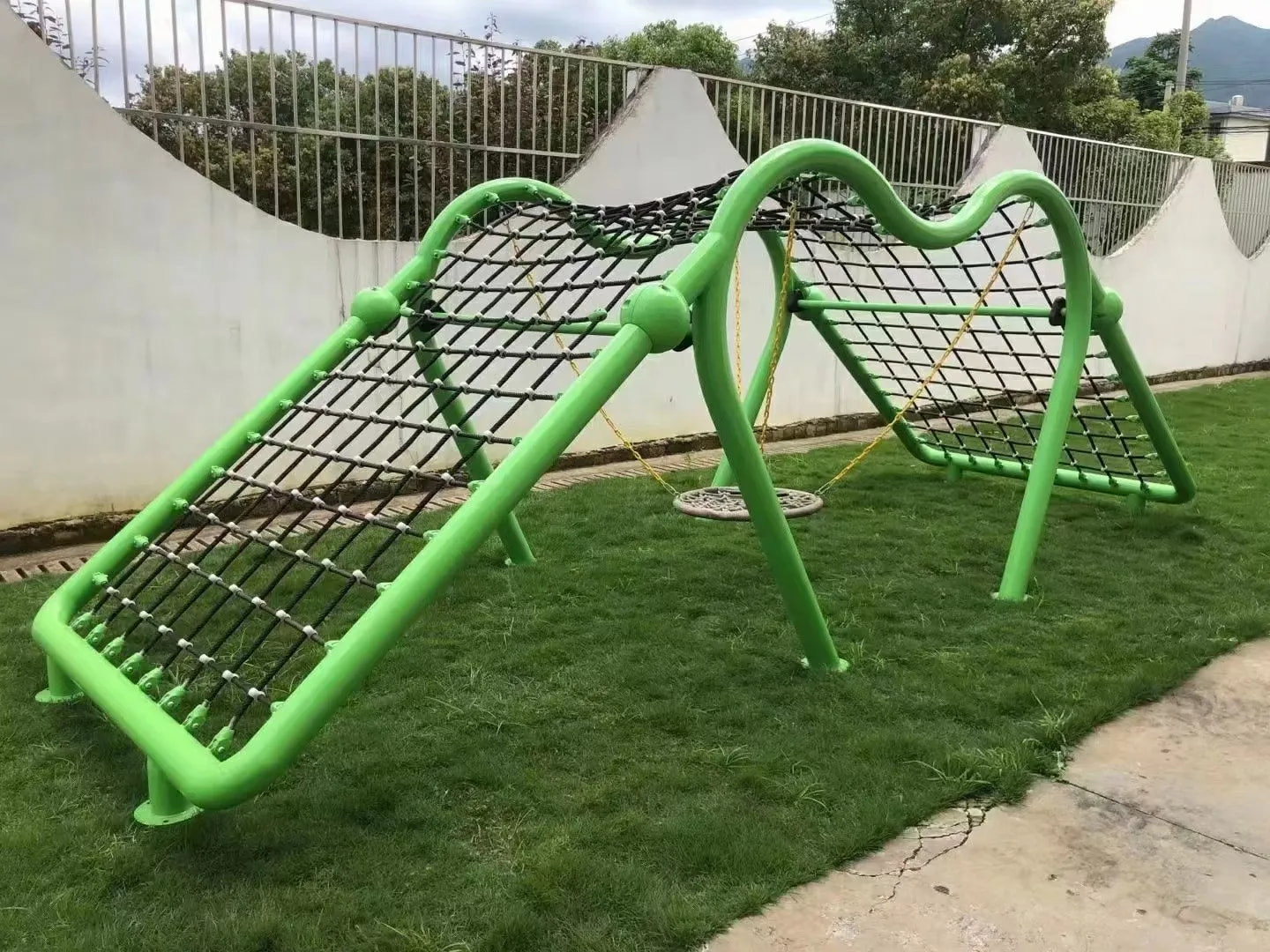 Rangka Panjat Tali untuk Anak- - Kids Outdoor Climbing Frame ulasan dan harga