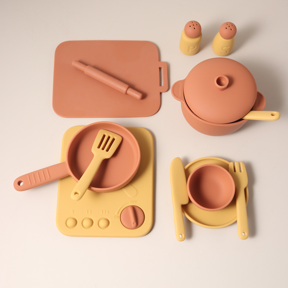 13 Pcs Set Mainan Silikon Pera - Kids Outdoor Kitchen Accessories ulasan dan harga